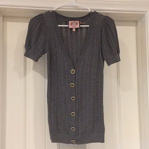 Juicy short sleeved cardigan!